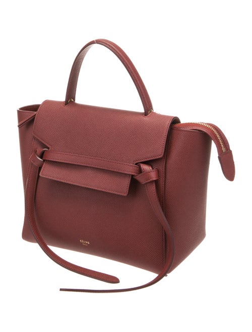 Celine Leather Belt Bag Micro