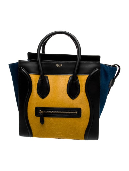 Celine Ponyhair Luggage Mini