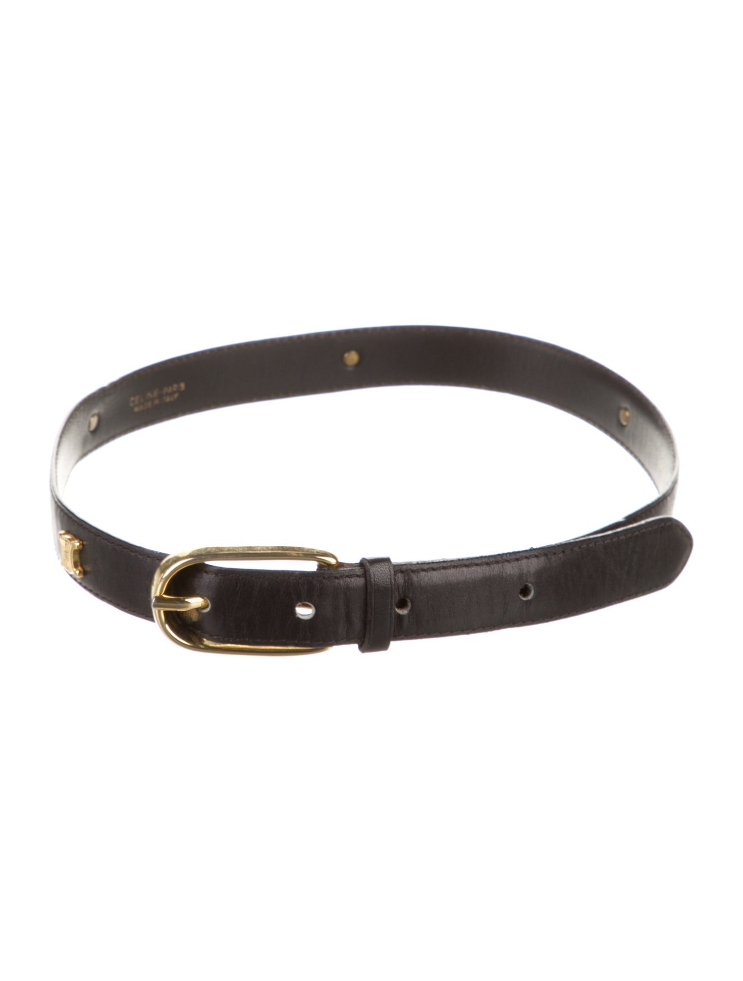 Celine Leather Waist Belt