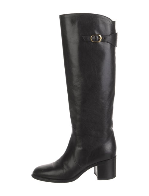 Celine Leather Riding Boots
