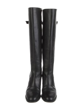 Celine Leather Riding Boots