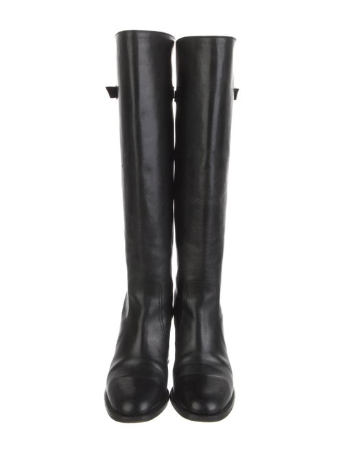 Celine Leather Riding Boots