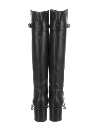 Celine Leather Riding Boots