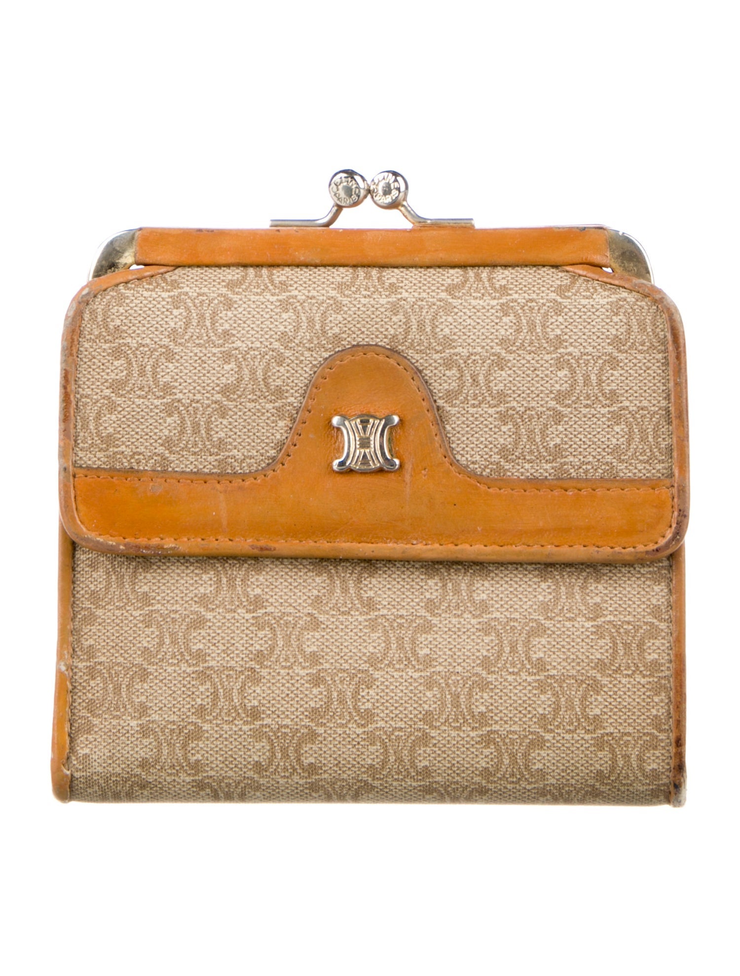 Celine Macadam French Purse Macadam Compact Wallet