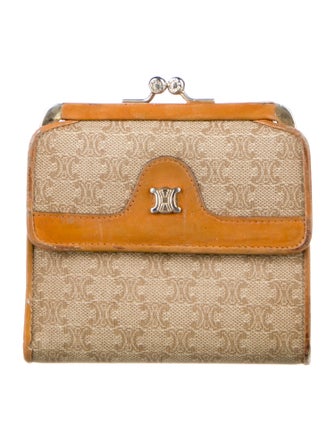 Celine Macadam French Purse Macadam Compact Wallet