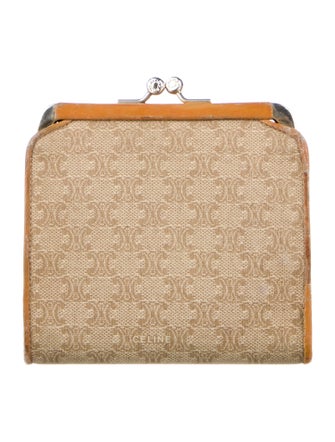 Celine Macadam French Purse Macadam Compact Wallet