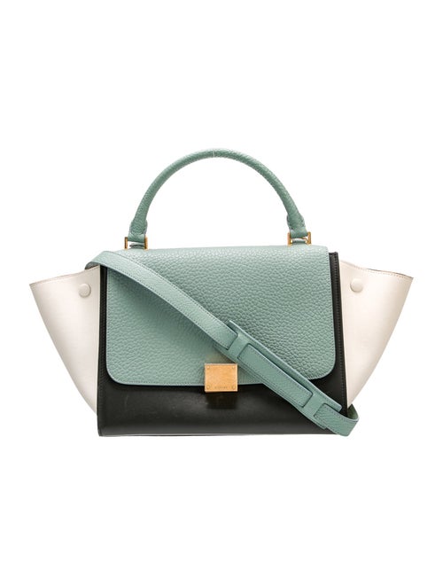 Celine Leather Trapeze Small