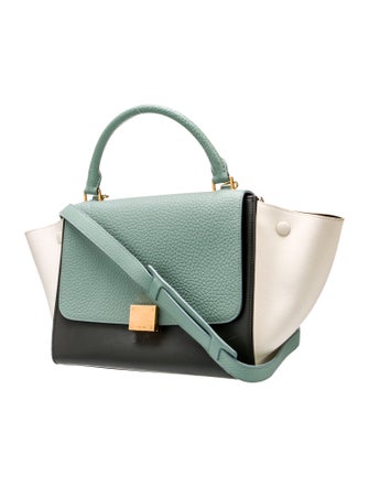 Celine Leather Trapeze Small