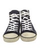 Celine Canvas Leather Trim Embellishment Sneakers