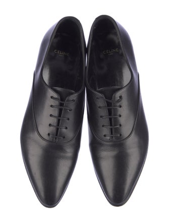 Celine Leather Oxfords