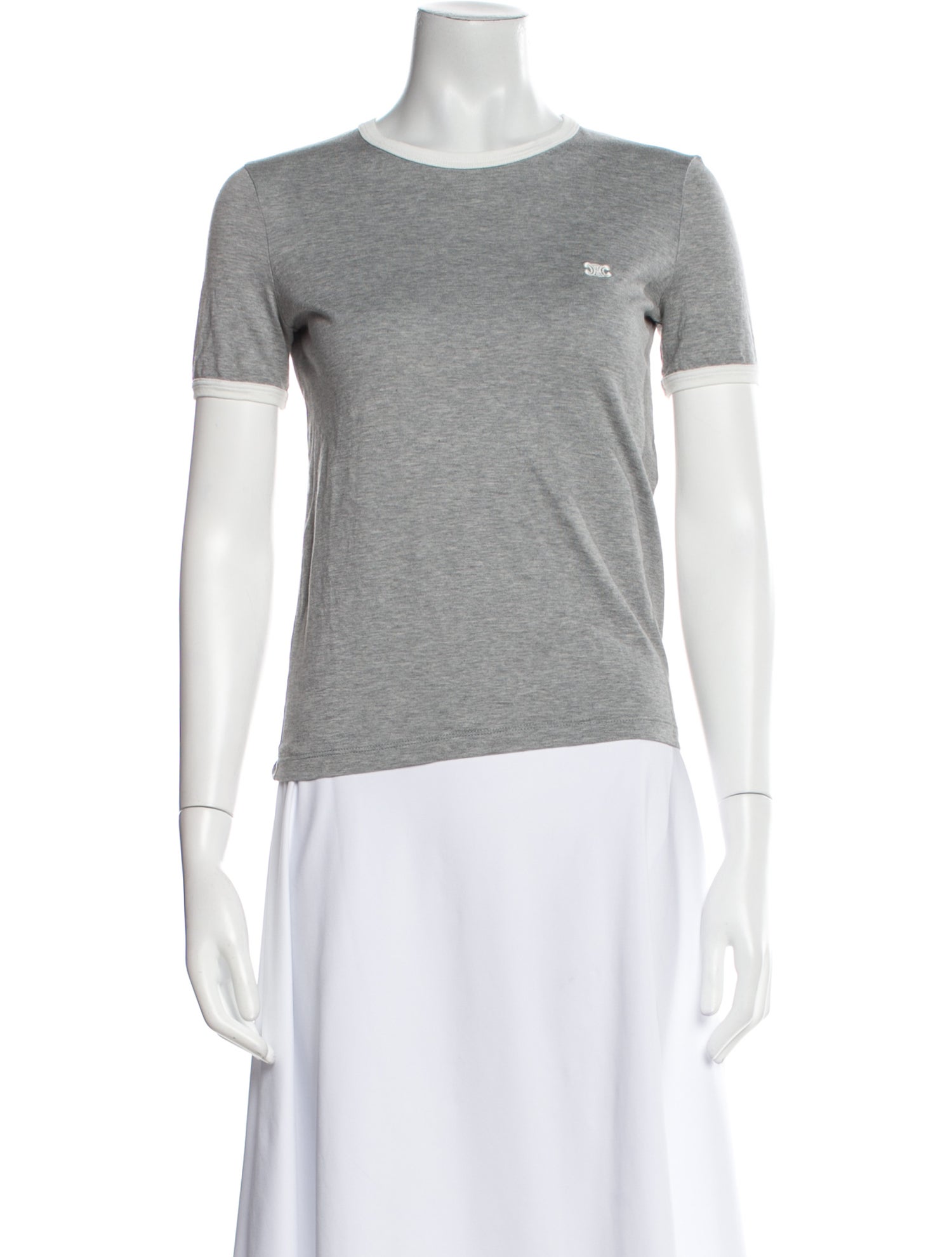 Celine Crew Neck Short Sleeve T-Shirt