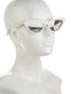 Celine Cat-Eye Mirrored Sunglasses