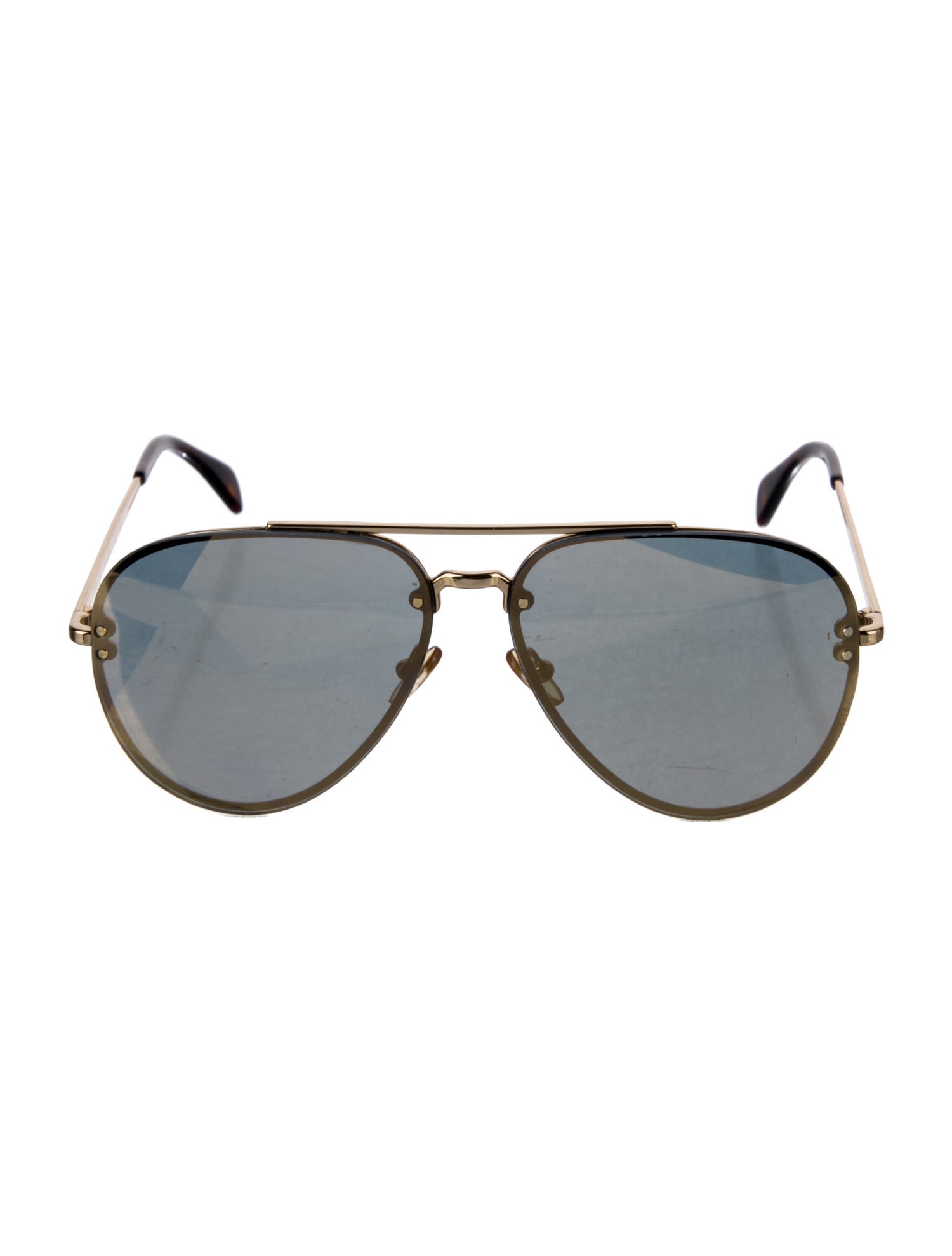 Celine Aviator Mirrored Sunglasses