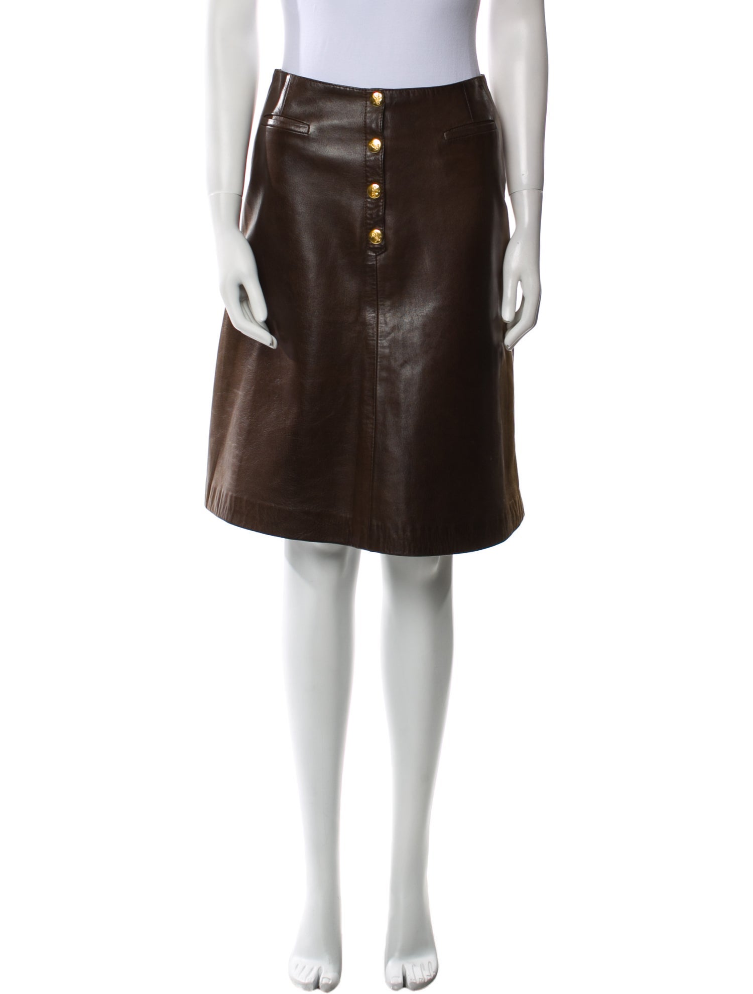 Celine Vintage Knee-Length Skirt