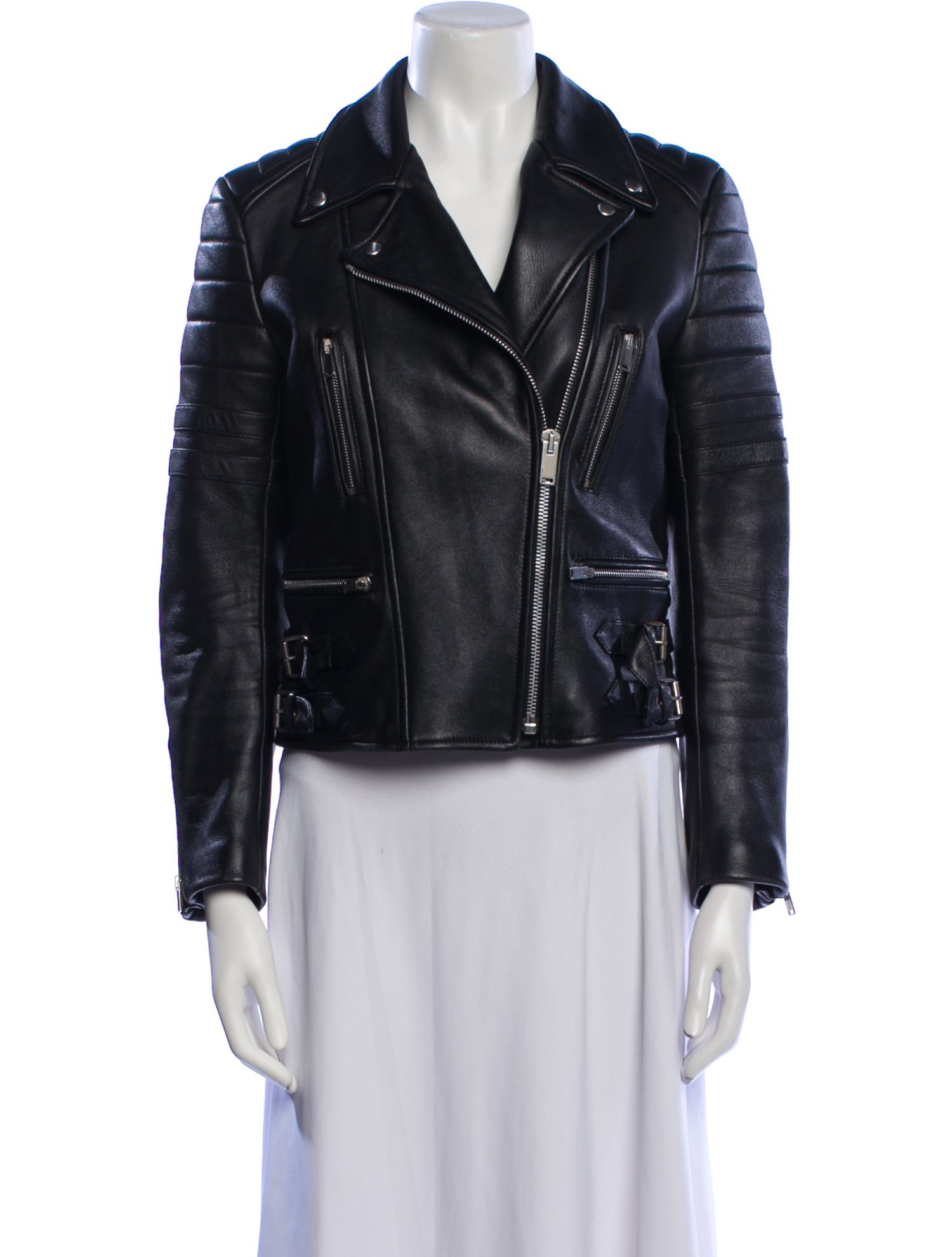 Celine Vintage Leather Biker Jacket