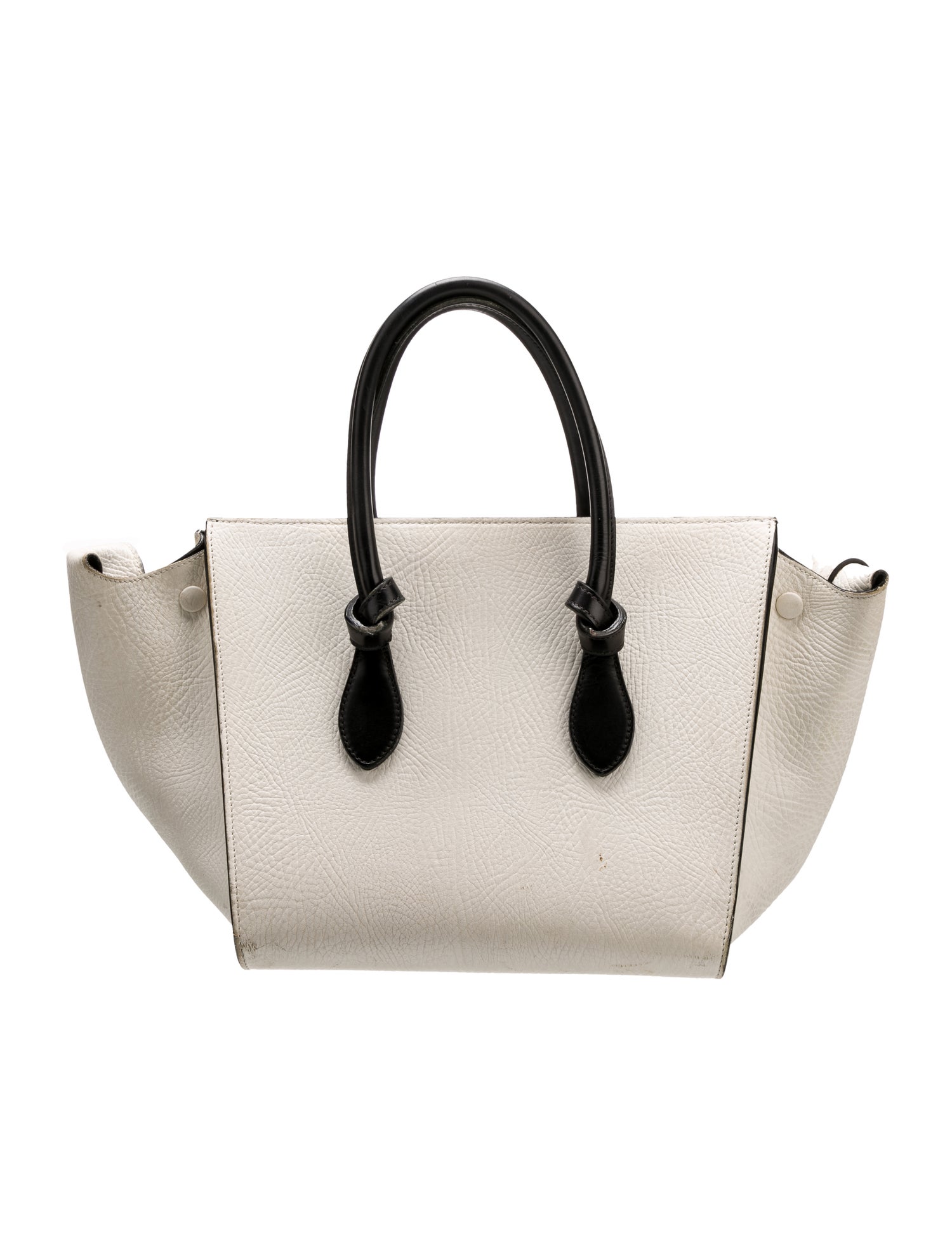 Celine Leather Tie Tote Medium