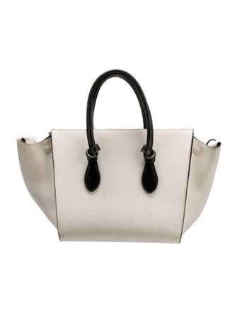 Celine Leather Tie Tote Medium
