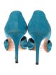 Celine Suede D'Orsay Pumps