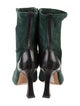 Celine Suede Colorblock Pattern Sock Boots