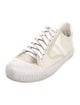Celine Canvas Leather Trim Embellishment Sneakers