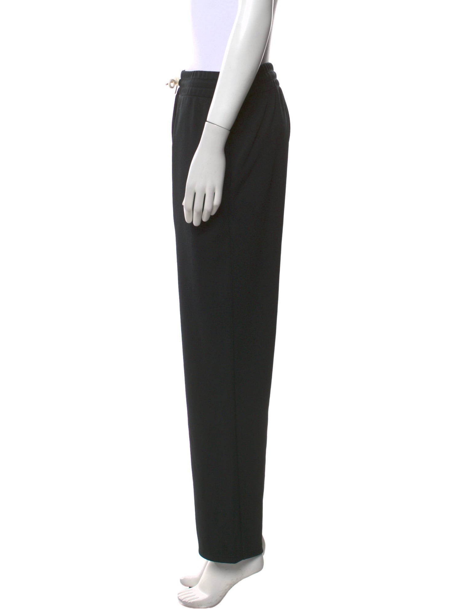 Celine 2022 Logo Double-Faced Jersey Sweatpants