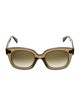 Celine Wayfarer Gradient Sunglasses