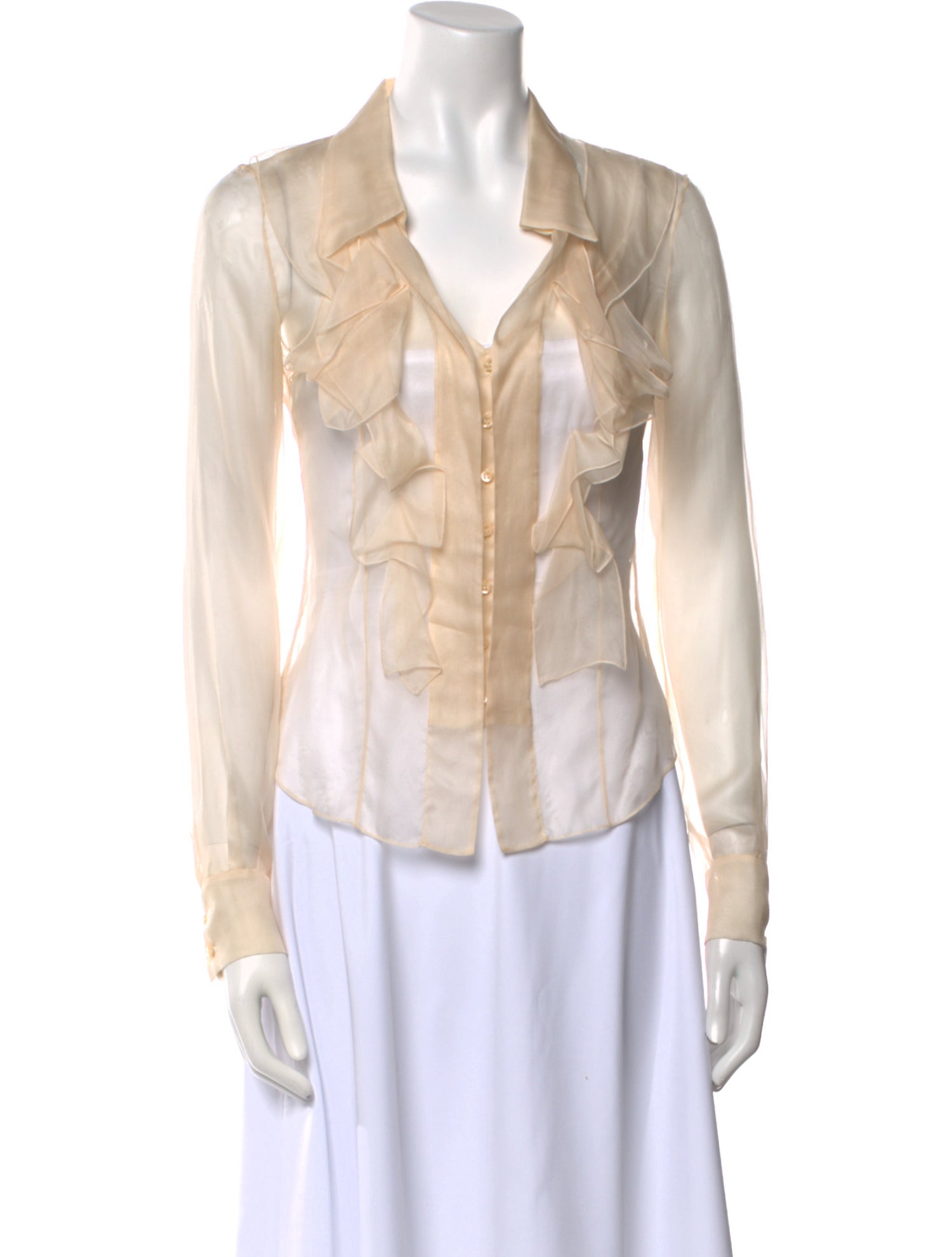 Celine Vintage Late 1980's - Early 1990's Blouse