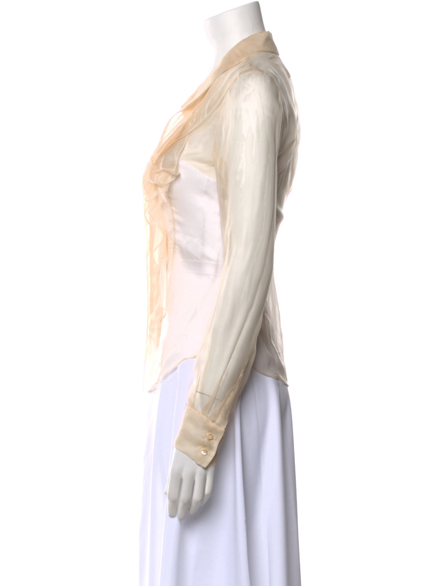 Celine Vintage Late 1980's - Early 1990's Blouse