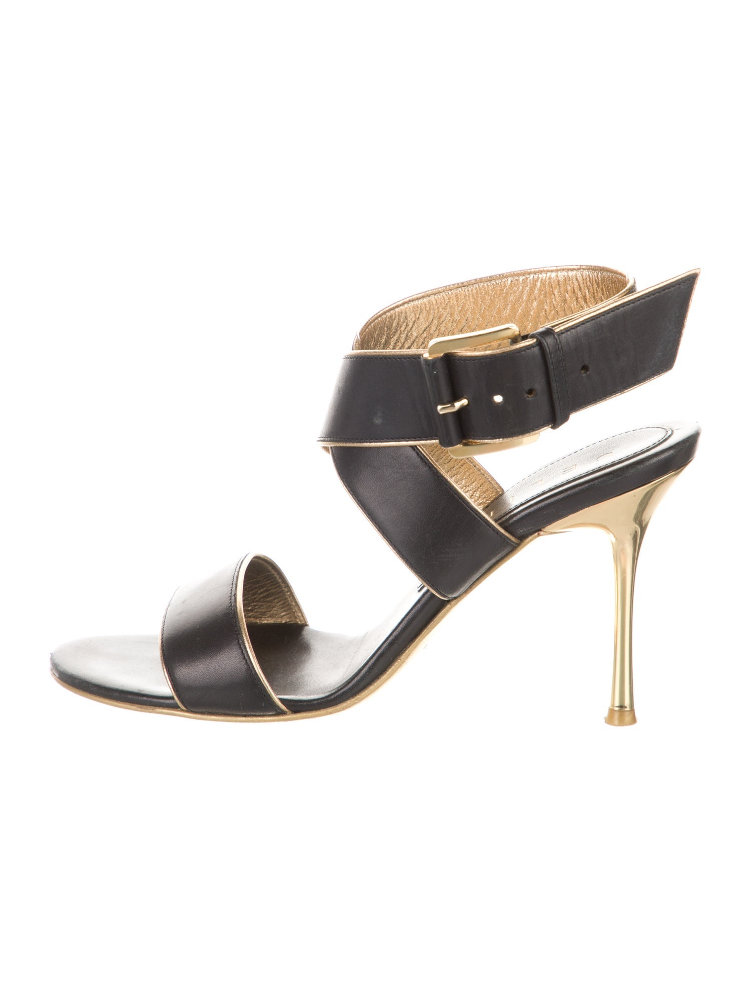 Celine Vintage Leather Sandals