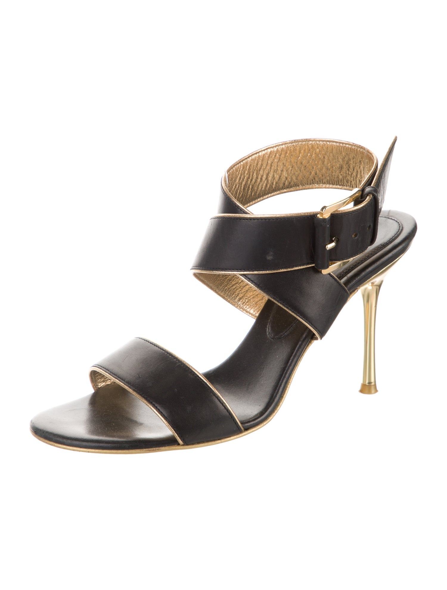 Celine Vintage Leather Sandals