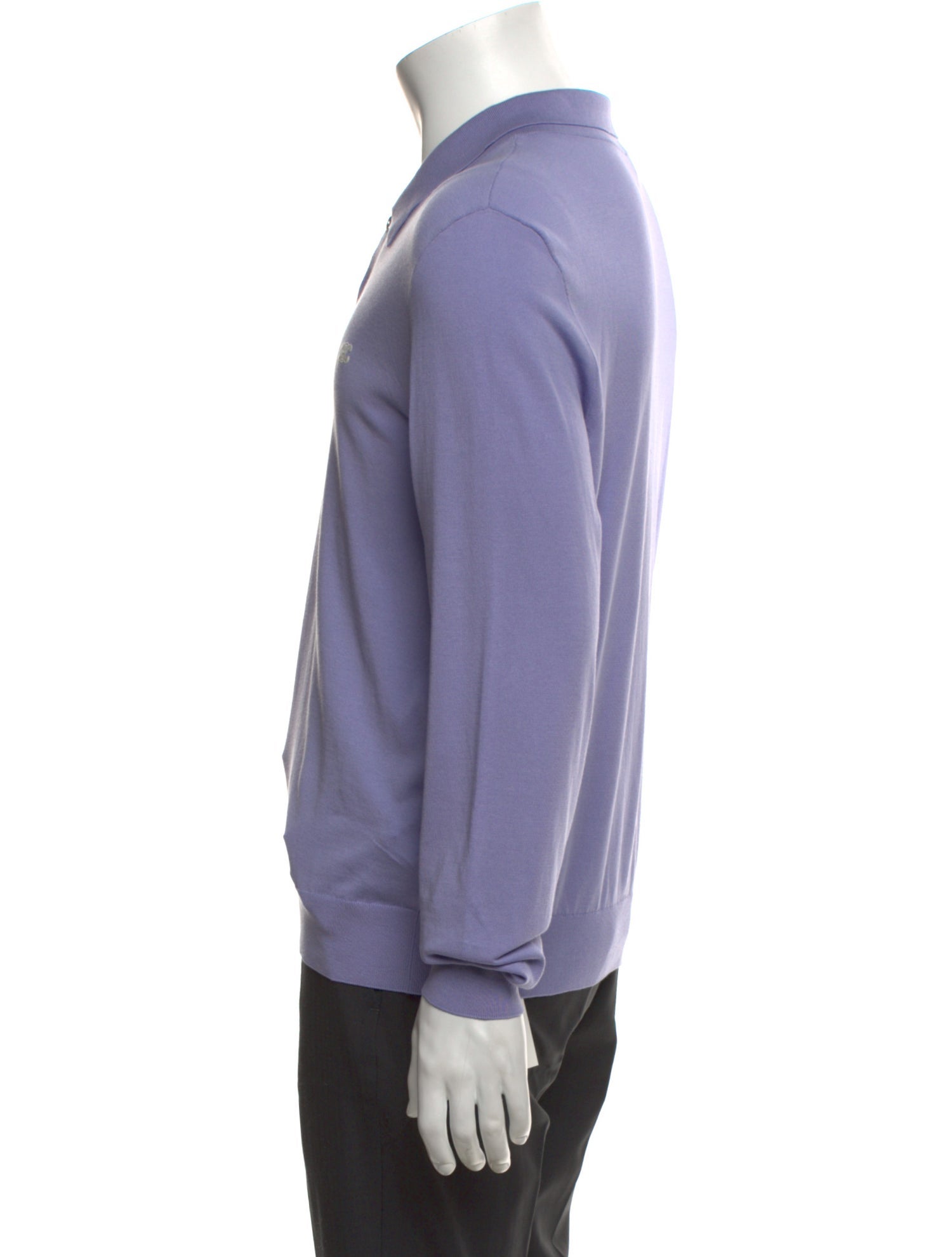 Celine Collar Long Sleeve Polo Shirt w/ Tags