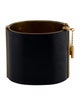 Celine Leather Cuff Bracelet