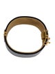 Celine Leather Cuff Bracelet