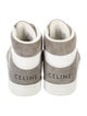 Celine Suede Colorblock Pattern Sneakers