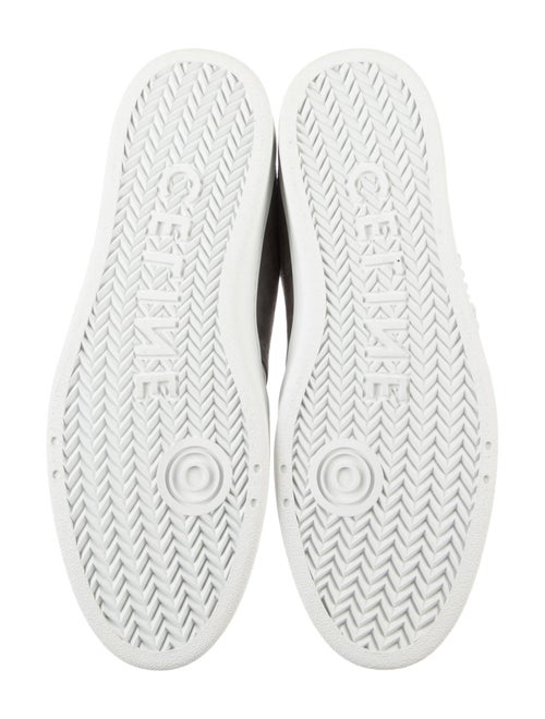 Celine Suede Colorblock Pattern Sneakers