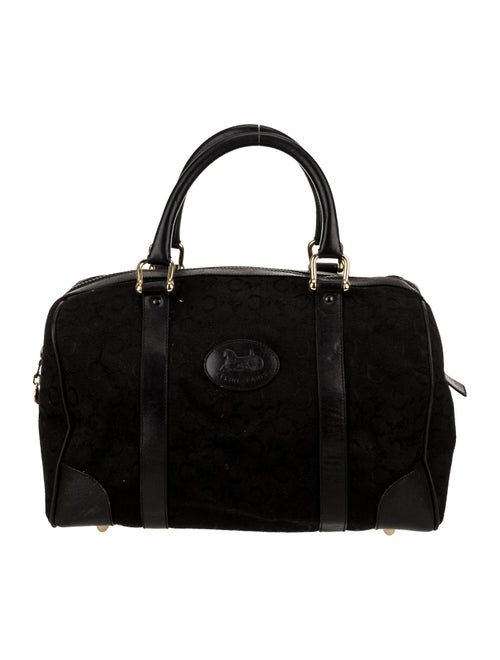 Celine Canvas Top Handle Bag