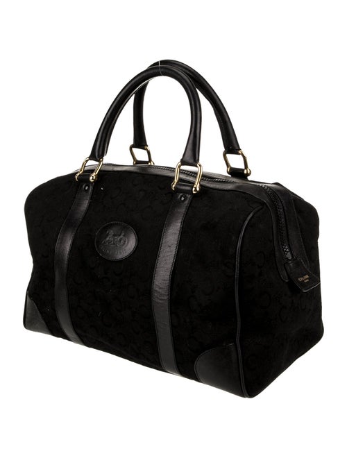 Celine Canvas Top Handle Bag