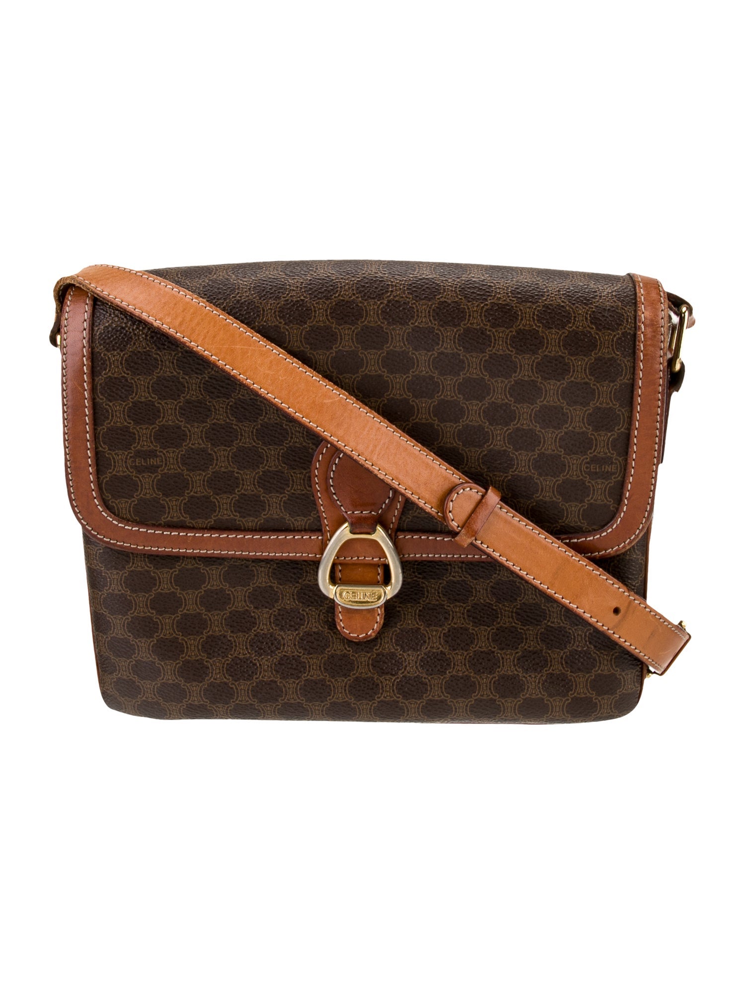 Celine Macadam Messenger Bag Vintage