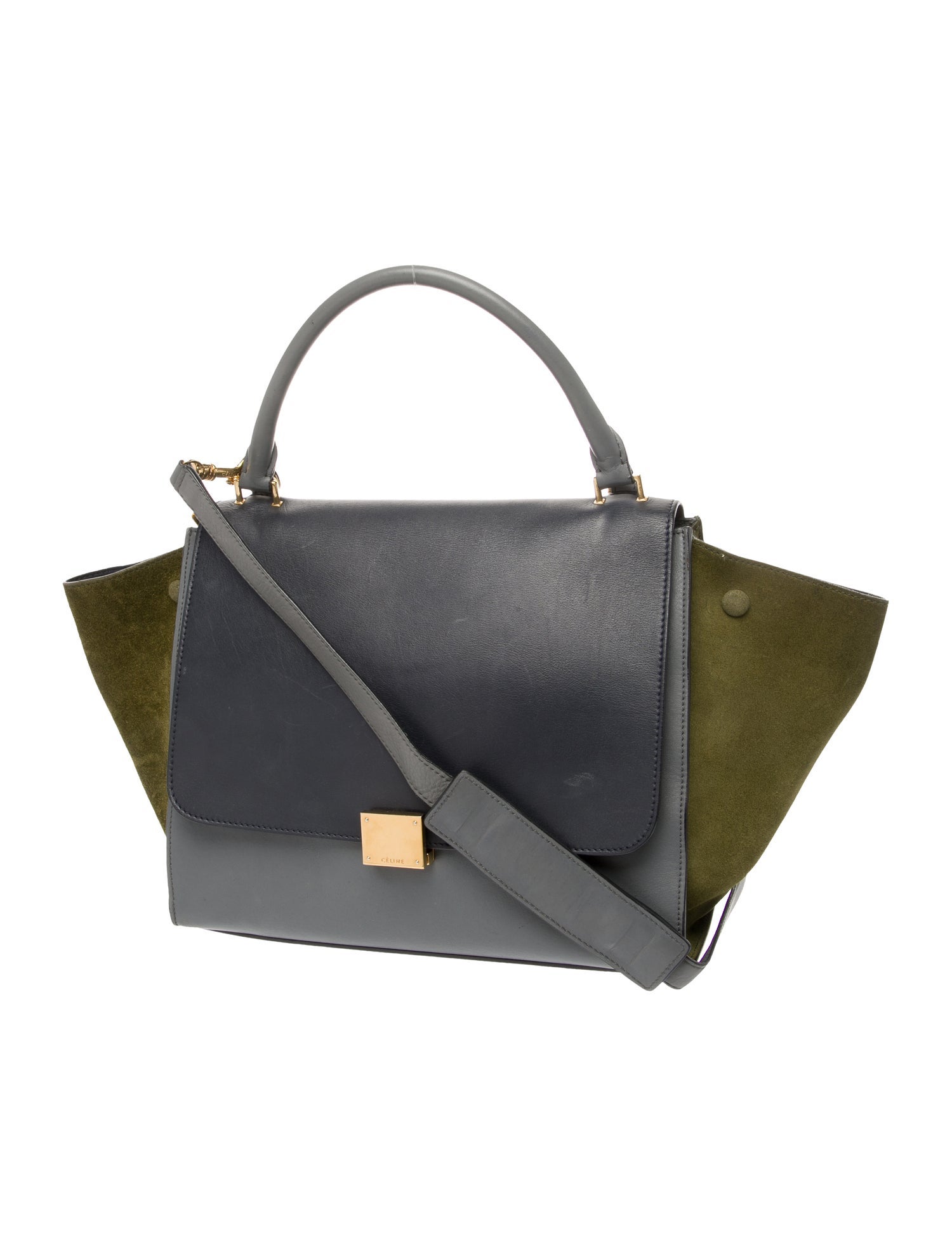 Celine Leather Trapeze Medium