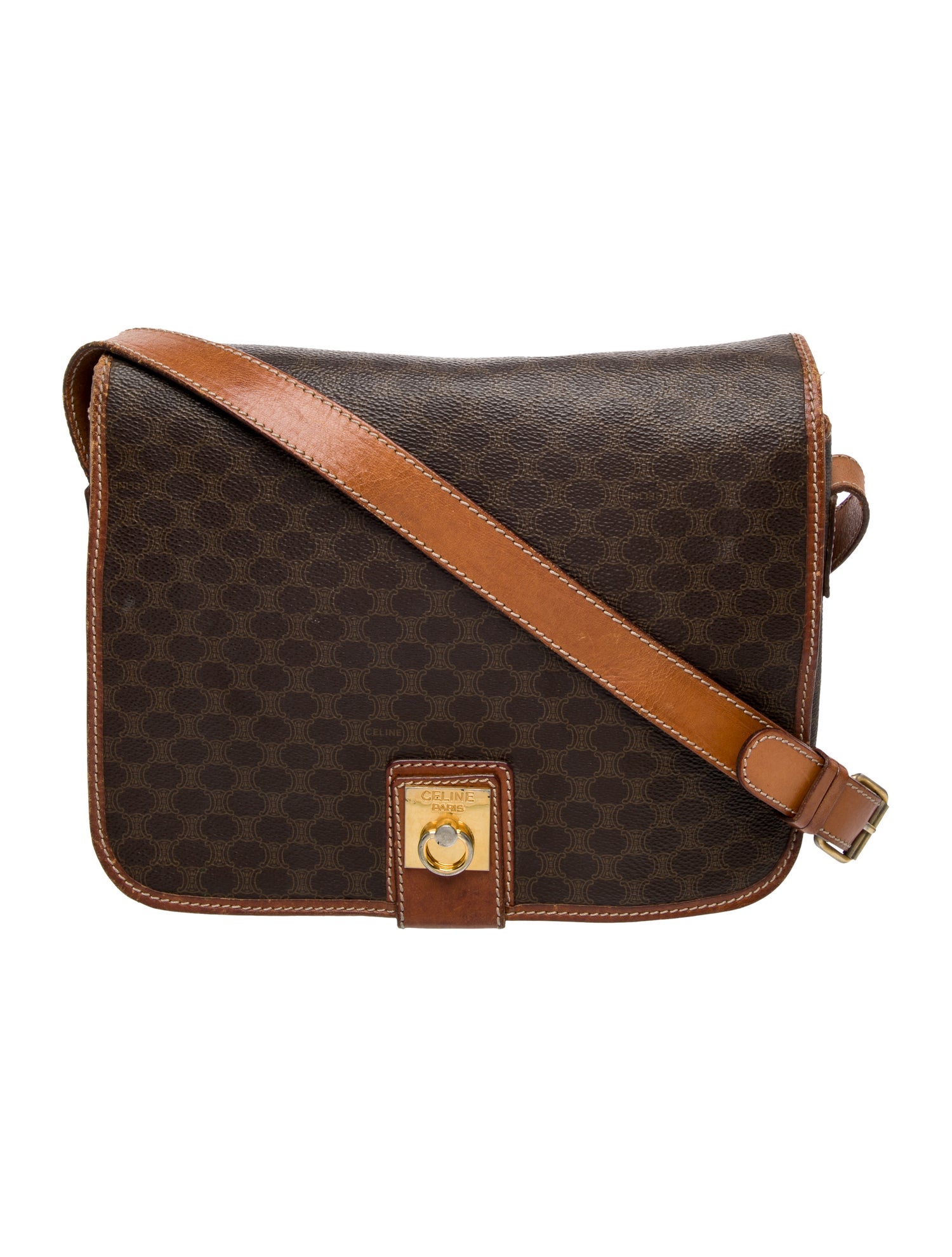 Celine Macadam Messenger Bag Vintage