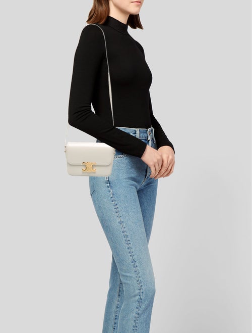 Celine Leather Triomphe Teen 2025