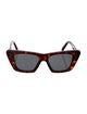 Celine Square Tinted Sunglasses