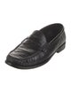 Celine Embossed Leather Dress Loafers