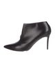 Celine Leather Cutout Accent Boots