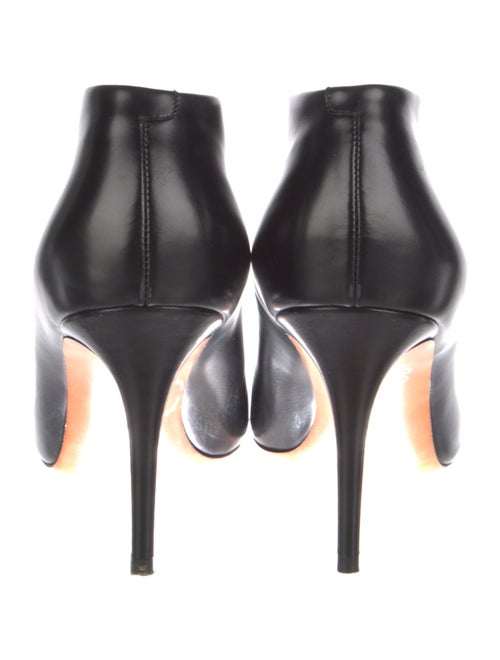 Celine Leather Cutout Accent Boots