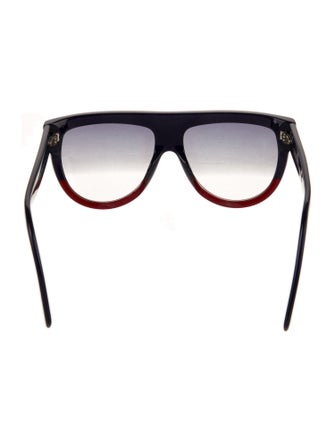 Celine Round Gradient Sunglasses