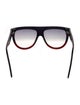 Celine Round Gradient Sunglasses