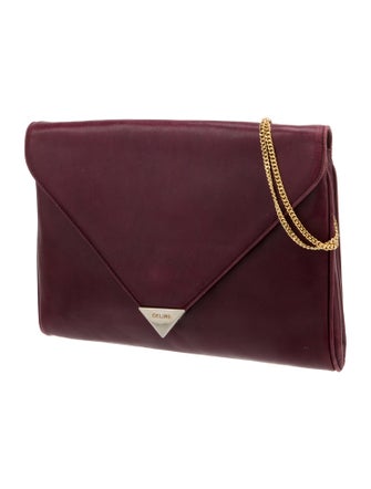 Celine Leather Shoulder Bag