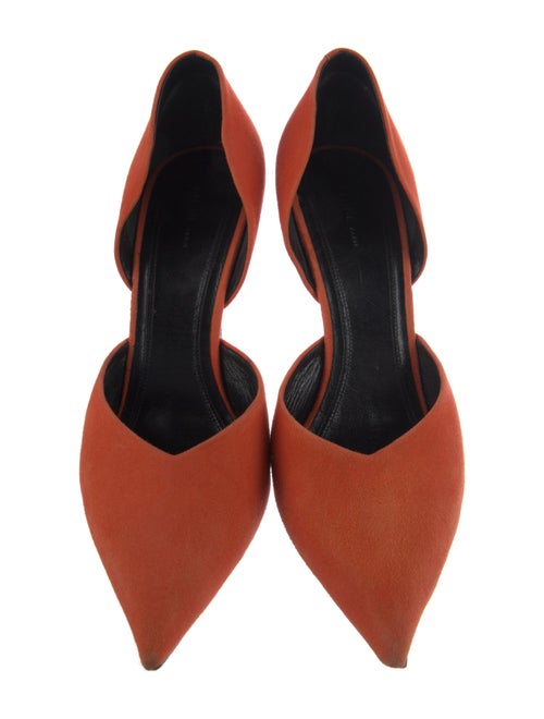 Celine Suede D'Orsay Pumps