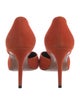 Celine Suede D'Orsay Pumps